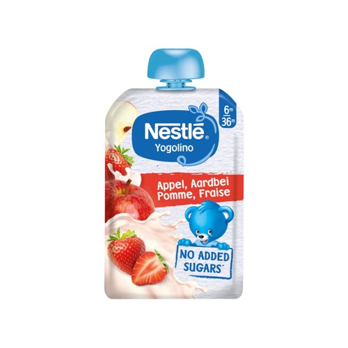 Nestlé Yogolino Appel-Aardbei 100g