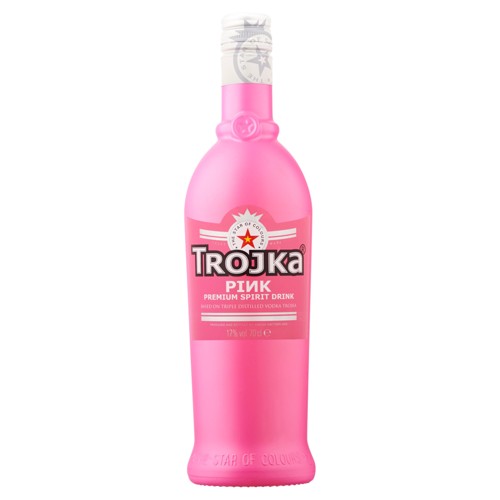 Trojka Vodka Pink Spirit 17% 70 Cl
