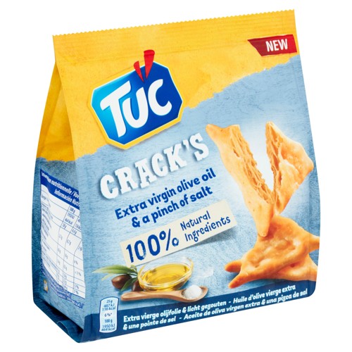 LU Tuc Crack's Crackersgrissini Olives & Salt 100 g