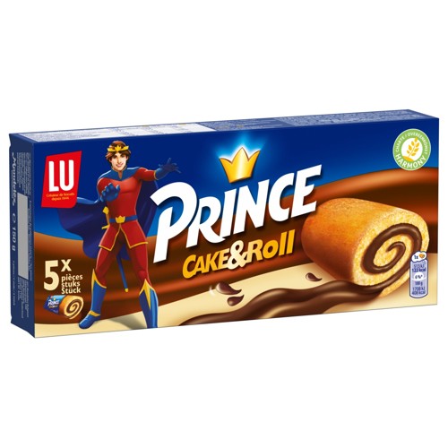 LU Prince Cake & Roll Gâteaux Chocolat 150g