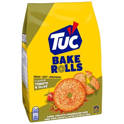 LU Tuc Bake Rolls Tomate Olives Flavor 150 g