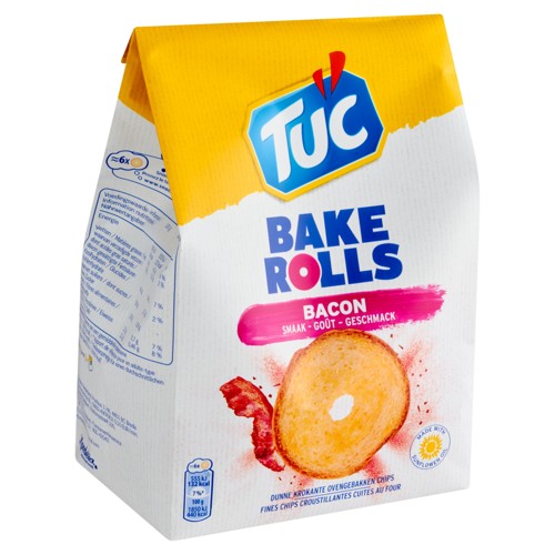 LU Tuc Bake Rolls Bacon Flavor 150 g