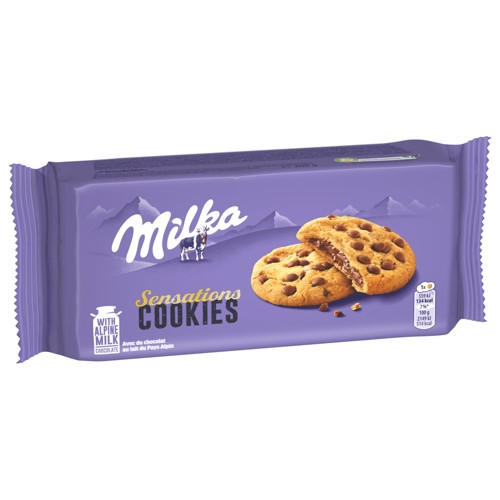 Milka Sensations Biscuits Chocolat 208g