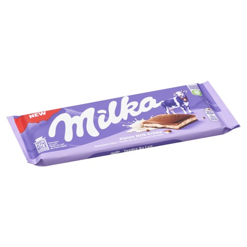 Milka Tablet Melkchocolade Alpenmelkcreme 100g