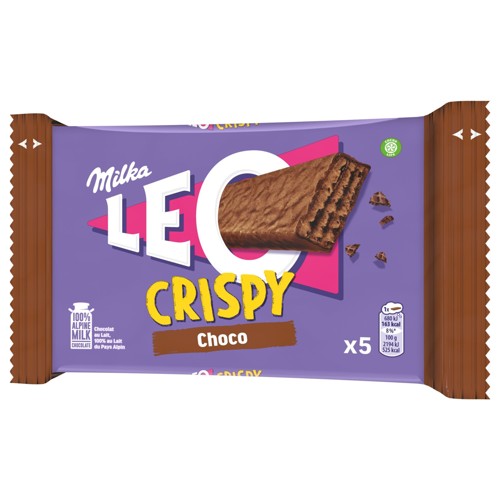 Milka LEO crispy Chocolat 5 x 31g