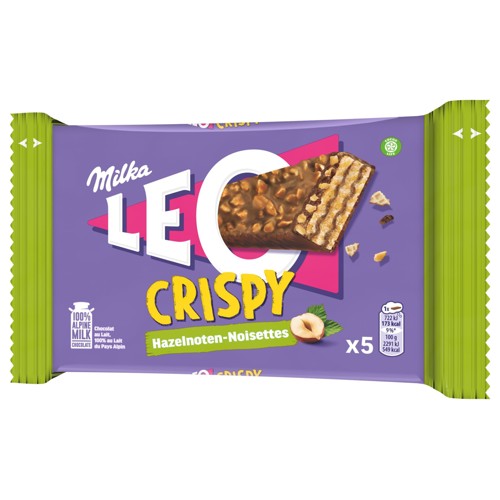 Milka LEO crispy nuts 5 x 31g