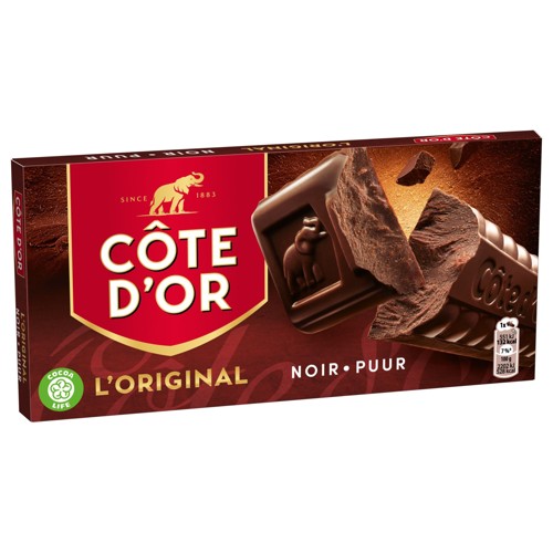 Côte D'Or Puur 2 X 200g