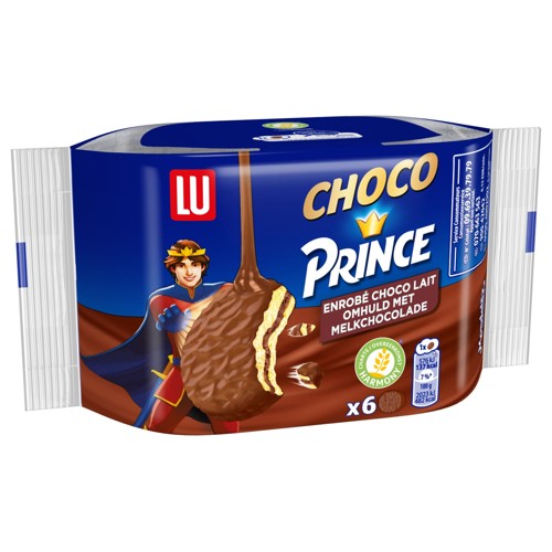 LU Prince Choco Prince Biscuits Chocolat 170g