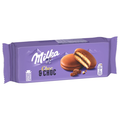 Milka Cake & Choc Gâteaux Chocolat 175g