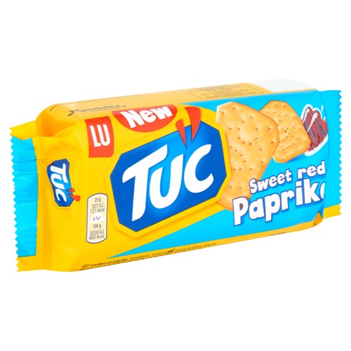 LU Tuc Crackers Sweet Red Paprika 100 g