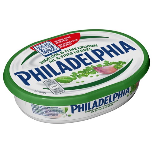 Philadelphia Knoflook & Fijne Kruiden 185g