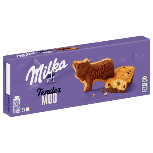 Milka Tender Moo Gâteaux Chocolat 140g
