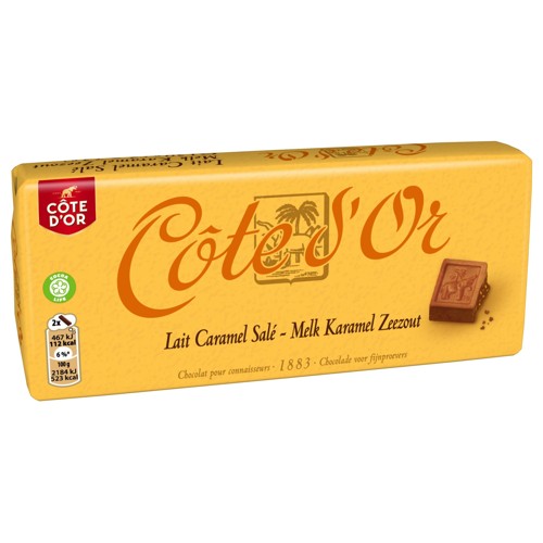 Côte d''Or Tablette Chocolat au Lait Caramel Salé 150g