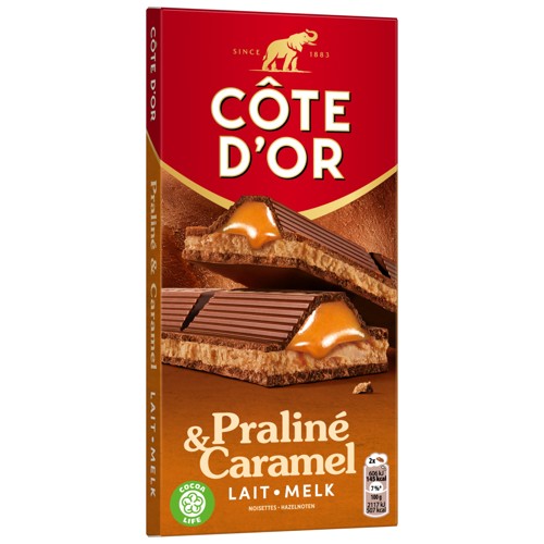 Co Tabl Lait Pral Caramel 200G