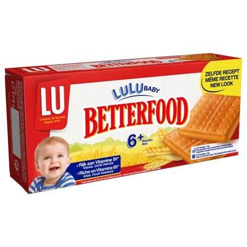 LU LuLu Betterfood Baby Biscuits Dès 6 Mois 175g