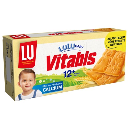 LU LuLu Vitabis Baby Biscuits Dès 12 Mois 175g