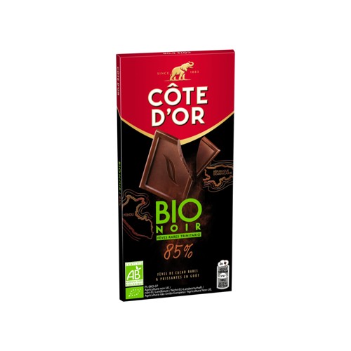 Côte d''Or BIO Tablette Chocolat Noir 85% 90g