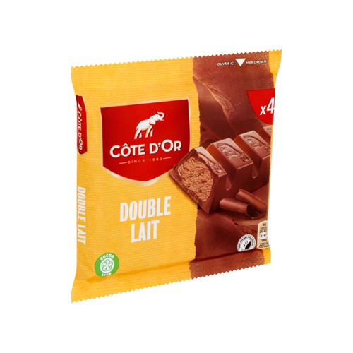 Côte d''Or Chocolat au Lait Double Lait 4 x 46 g