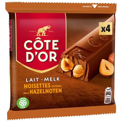 Co Baton Lait Nois Ent 4 Pack