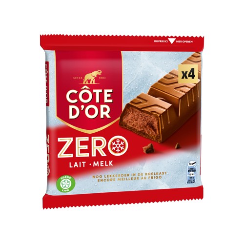 Côte d''Or ZERO Barres Chocolat Au Lait  200g