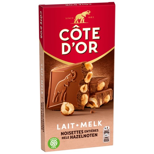 Co Bloc Lait Noiset.Ent.180G