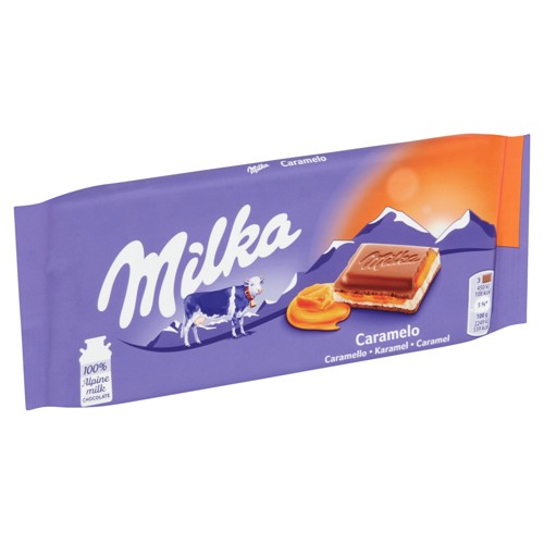 Milka Tab Lait Caramel 100G