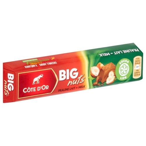 Côte d'Or Big Nuts Reep 75g