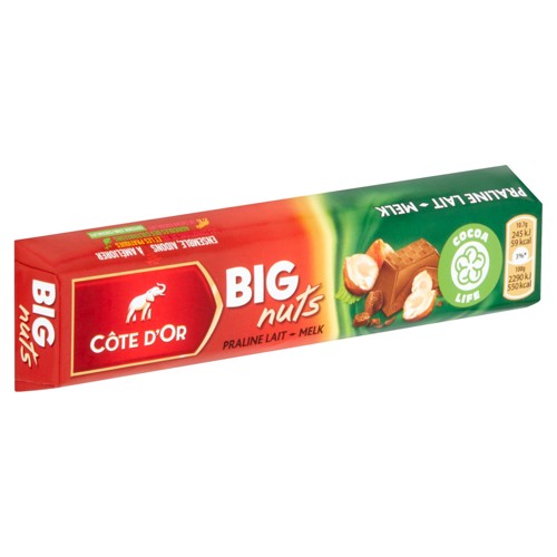 Côte d'Or Big Nuts Reep 75g