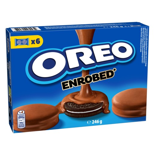 Oreo Enrobé Biscuits Goût Chocolat Au Lait 246g