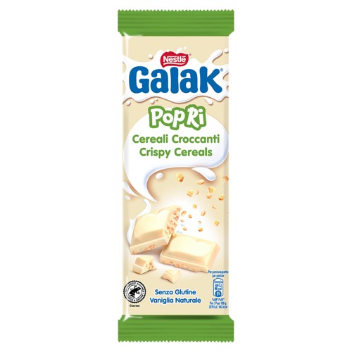 Galak Chocolat Blanc Popri Crispy Cereals 90 g