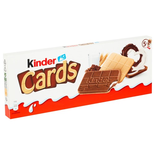 Kinder Cards 5 x 2 Pièces 128 g
