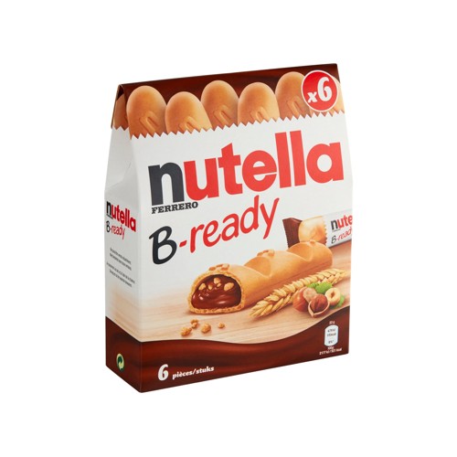 Nutella B-Ready 6 Pièces 132 g