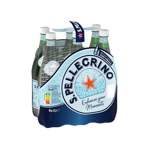 6x San Pellegrino 1L PET