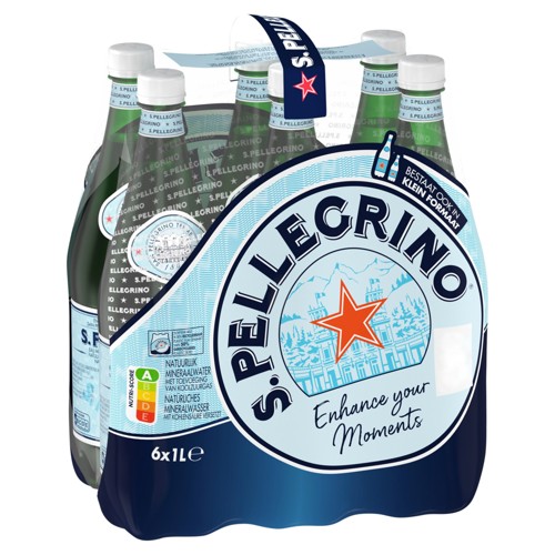 6x San Pellegrino 1L PET