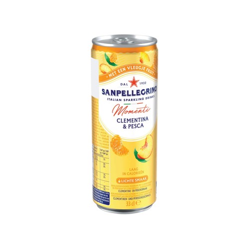 San Pellegrino Clementine Perzik 33cl