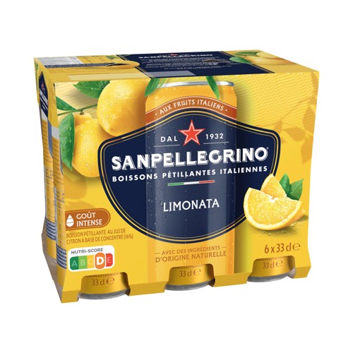 Sanpellegrino Limonade Limonata 6 x 33cl