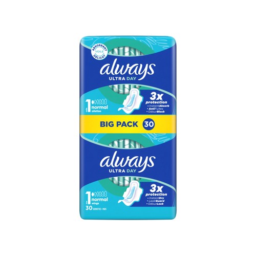 Always Ultra Jour Serviettes Menstruelles Normal (taille 1)