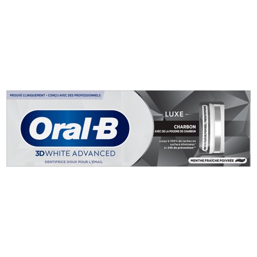 Oral-B Charbon Dentifrice 75 ml