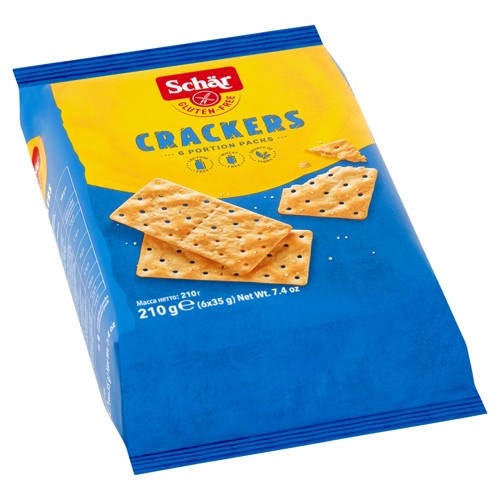 Schar Crackers Glutenvrij 6x35g