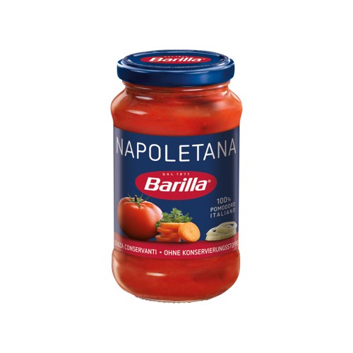 Barilla Sauce Tomate pour Pâtes Napoletana aux Légumes 400g
