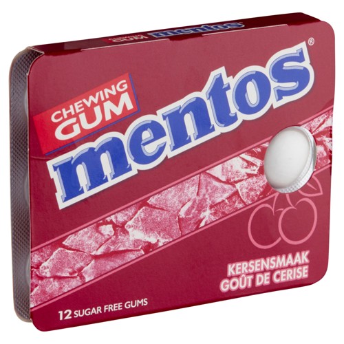 Mentos Cherry Blister 12st 17,5g