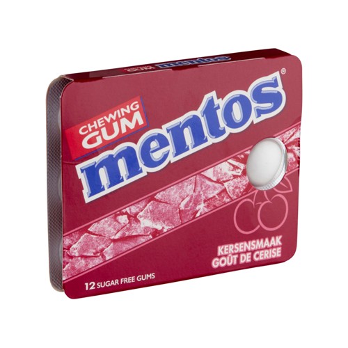 Mentos Cherry Blister 12st 17,5g