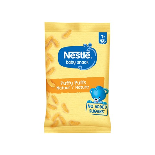 NESTLE Baby Snack Puffy Puffs Nature dès 7 mois 28g