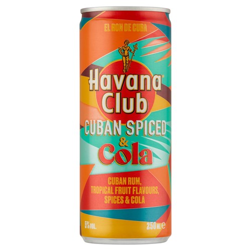 Havana Club Cola & Rum. Tropical fruit 25 cl