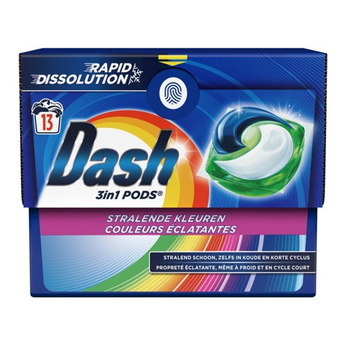 Dash Pods Stralende Kleuren 13St