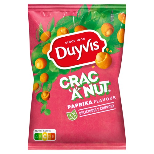 Duyvis Crac-A-Nut Paprika 200Gr