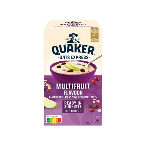 Quaker Oats Express Flocons d''avoine Multifruit 385 gr