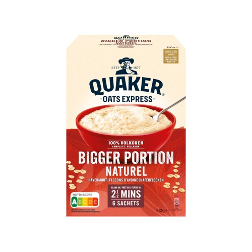 Quaker Oats Express Flocons d''avoine Big Bowl 231 gr