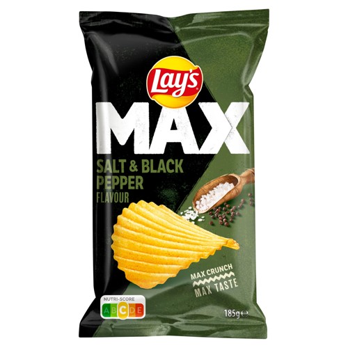 Lay's Max Salt & Black Pepper Chips