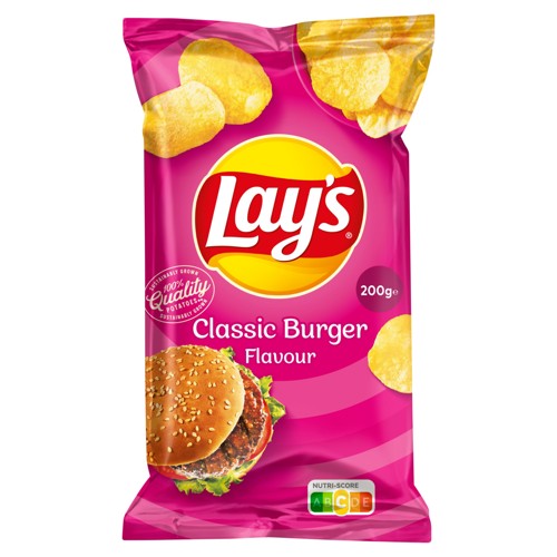 Lay's Classic Burger Chips 200 g